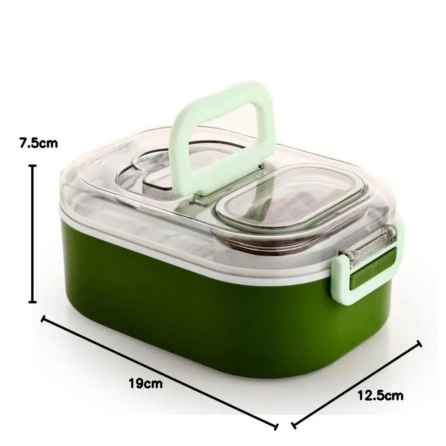 Multi-Functional 1 Set Leakproof Lunch Box with Cutlery & Tumbler - Image 6