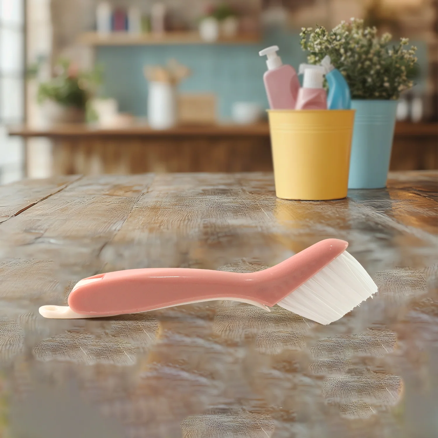 Multi-Functional 2-in-1 Groove Cleaning Brush with Crevice Scraper - Image 3