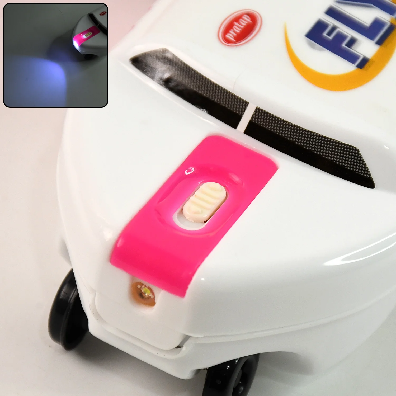 Multi-Functional Airplane-Shaped Compass Box with LED Light and Built-in Sharpener - Image 3