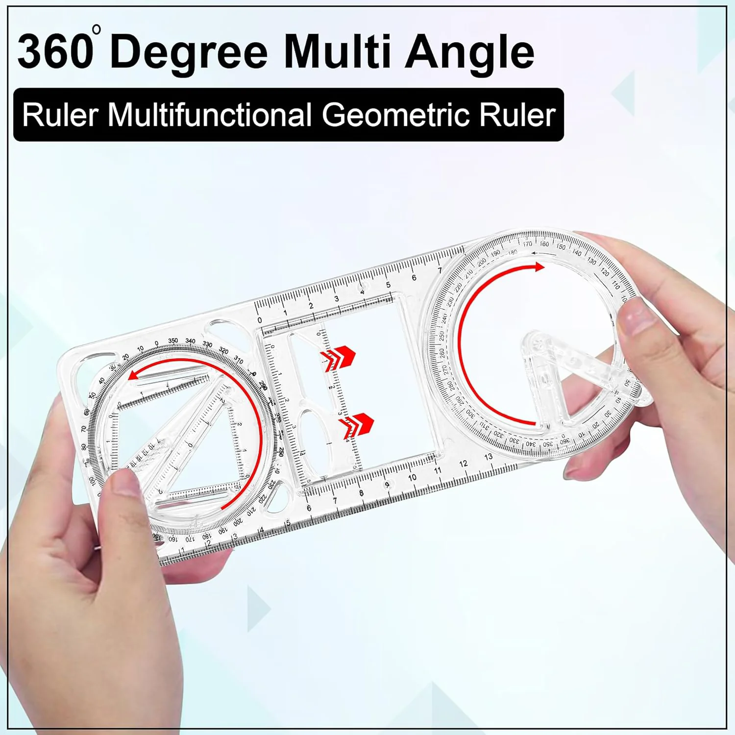 Multi-Functional Geometry Drawing Tool (1 Pc) - Image 4