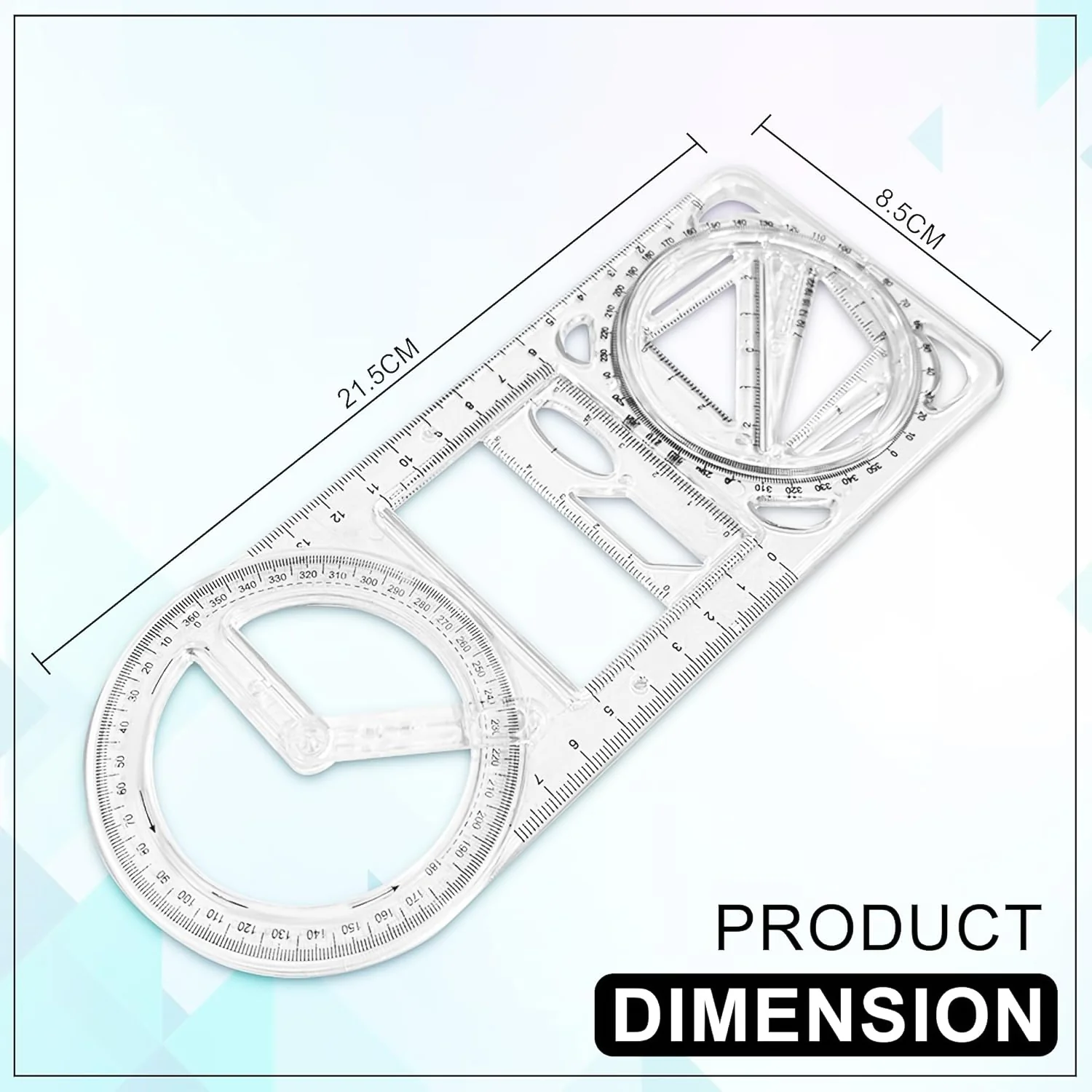 Multi-Functional Geometry Drawing Tool (1 Pc) - Image 5