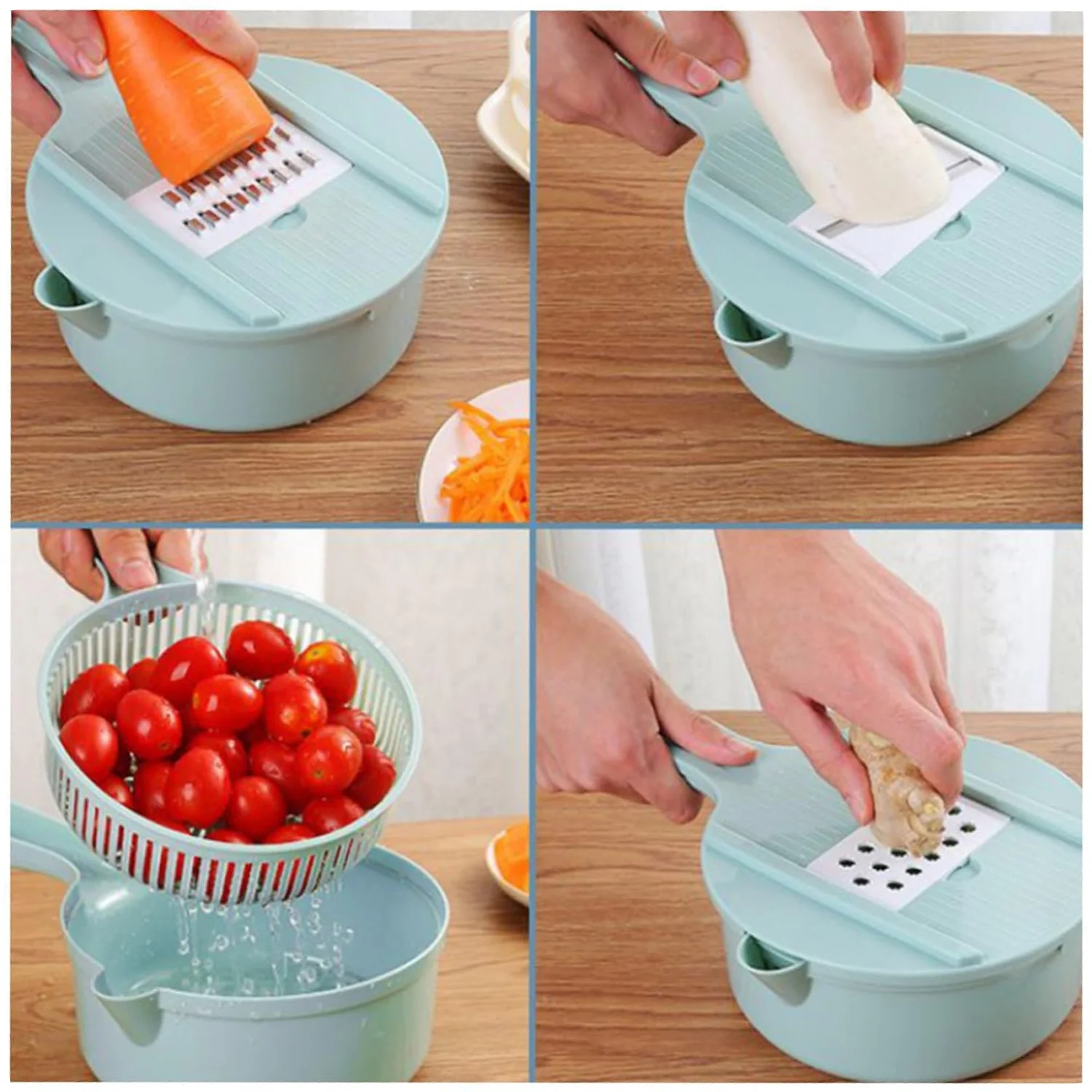 Multi Functional Kitchen Vegetable Slicer Set - Image 7