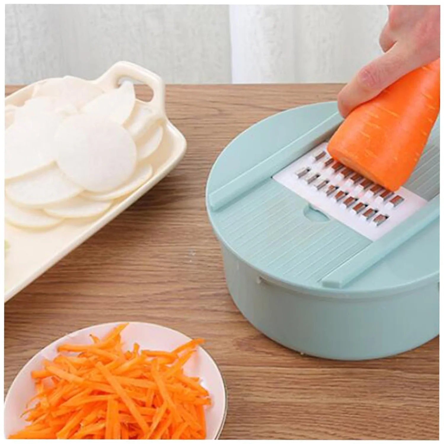 Multi Functional Kitchen Vegetable Slicer Set - Image 8