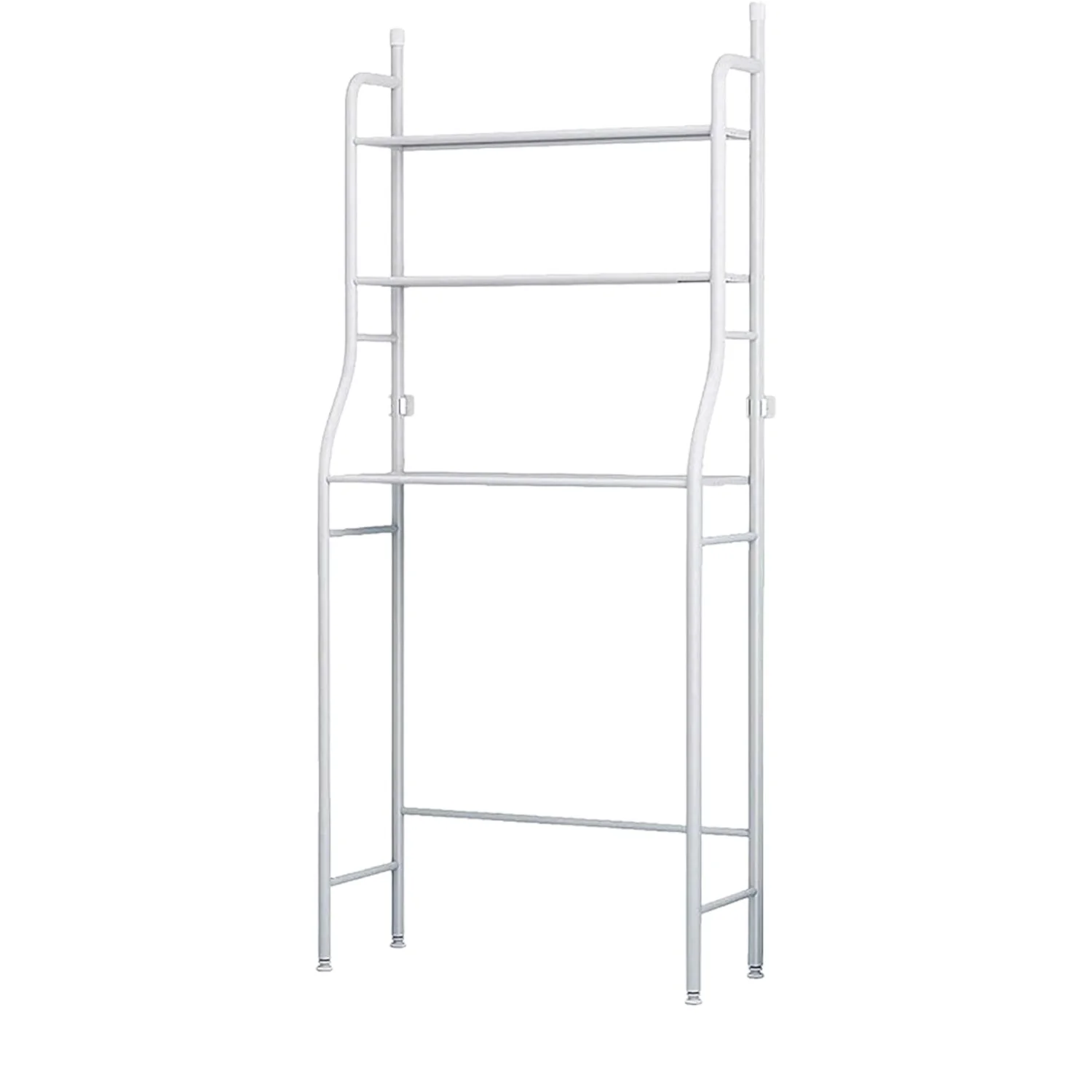 Multi Layer Toilet Storage Rack Metal Bathroom Laundry Room Basin Floor Stand - Image 5