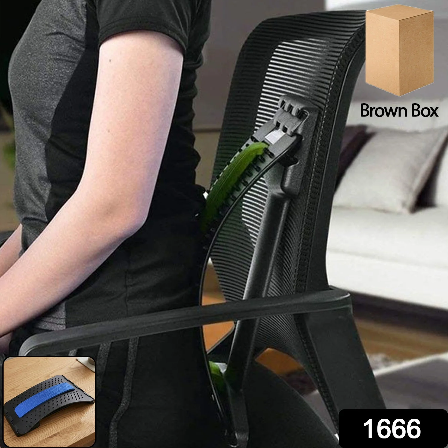 Multi-Level Back Stretcher Posture Corrector Device For Back Pain Relief - Image 2