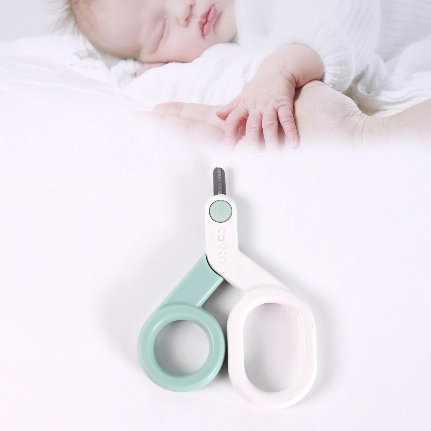 Baby Safety Nail Cutter Scissors for Safe Nail Clipping (1 Pc) - Image 4