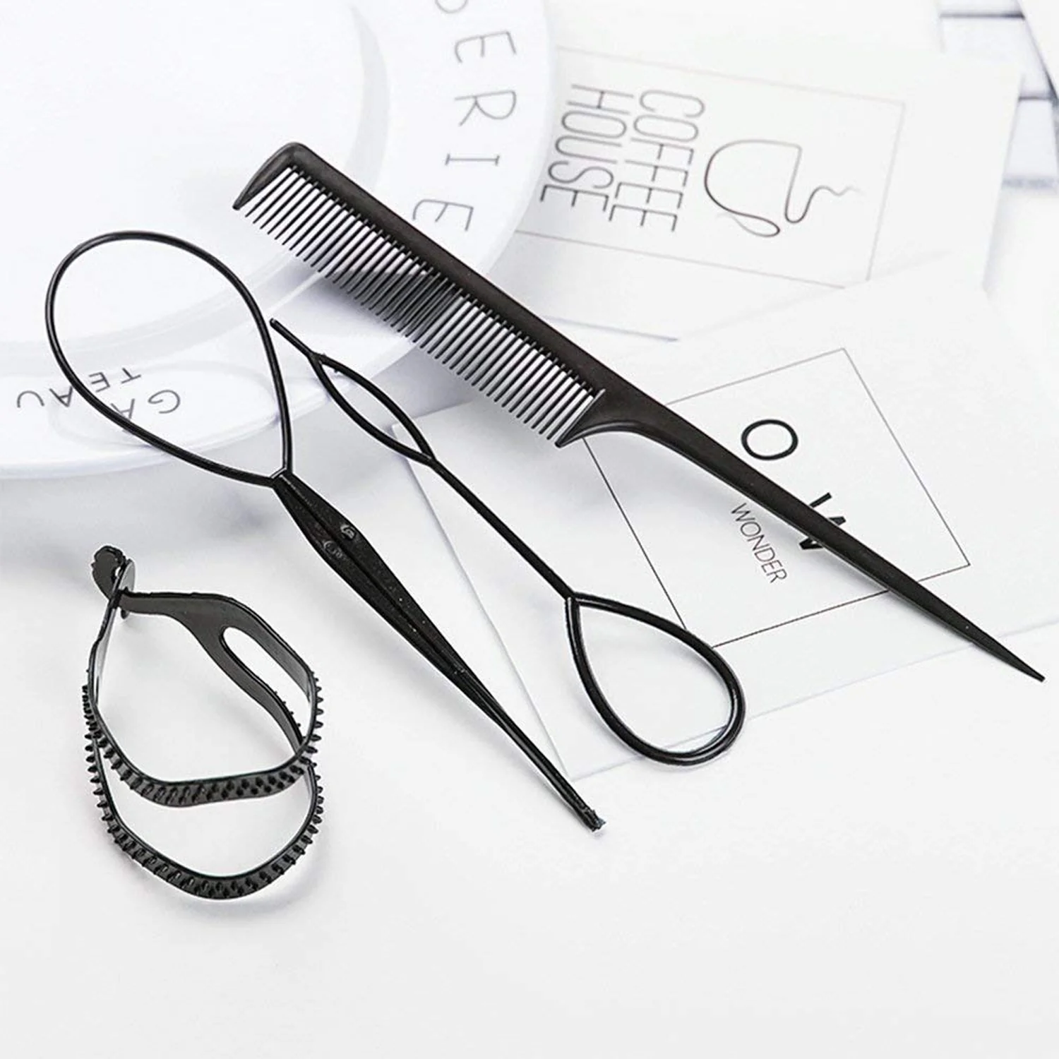Multi Purpose 4 In 1 Hair Styling Tool Kit - Image 4