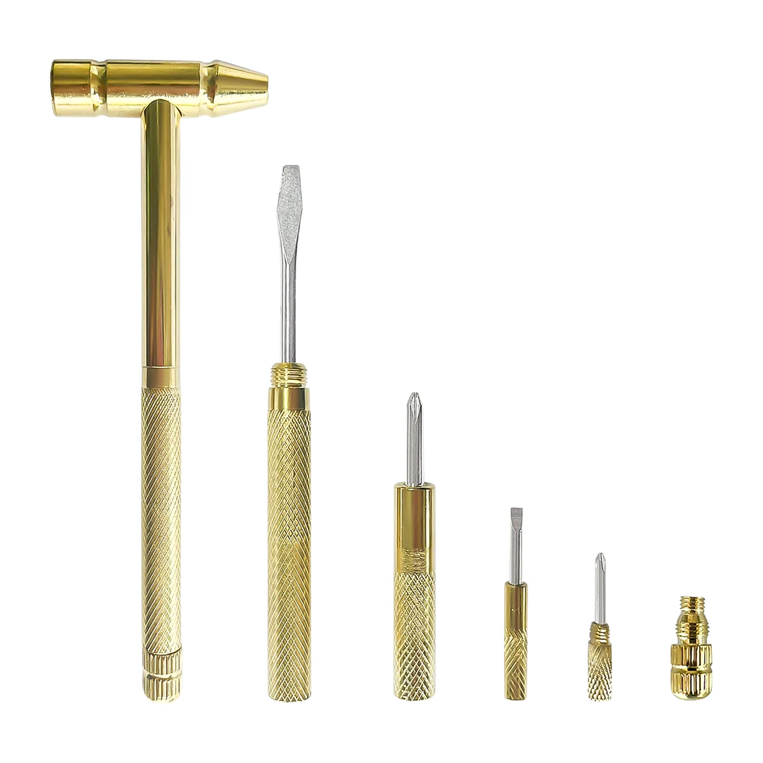 Multi Purpose 5-in-1 Small Hammer Tool with Interchangeable Screwdriver - Image 5