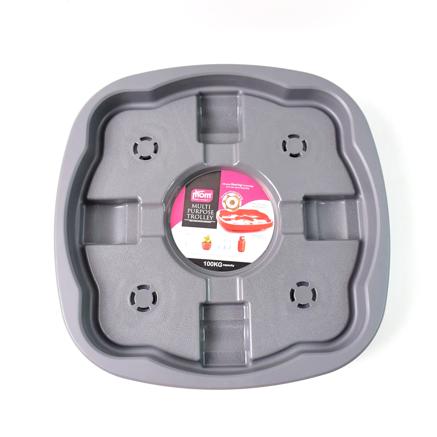 Supermom Plastic Multi Purpose Heavy Duty Gas Cylinder Trolley - Image 5
