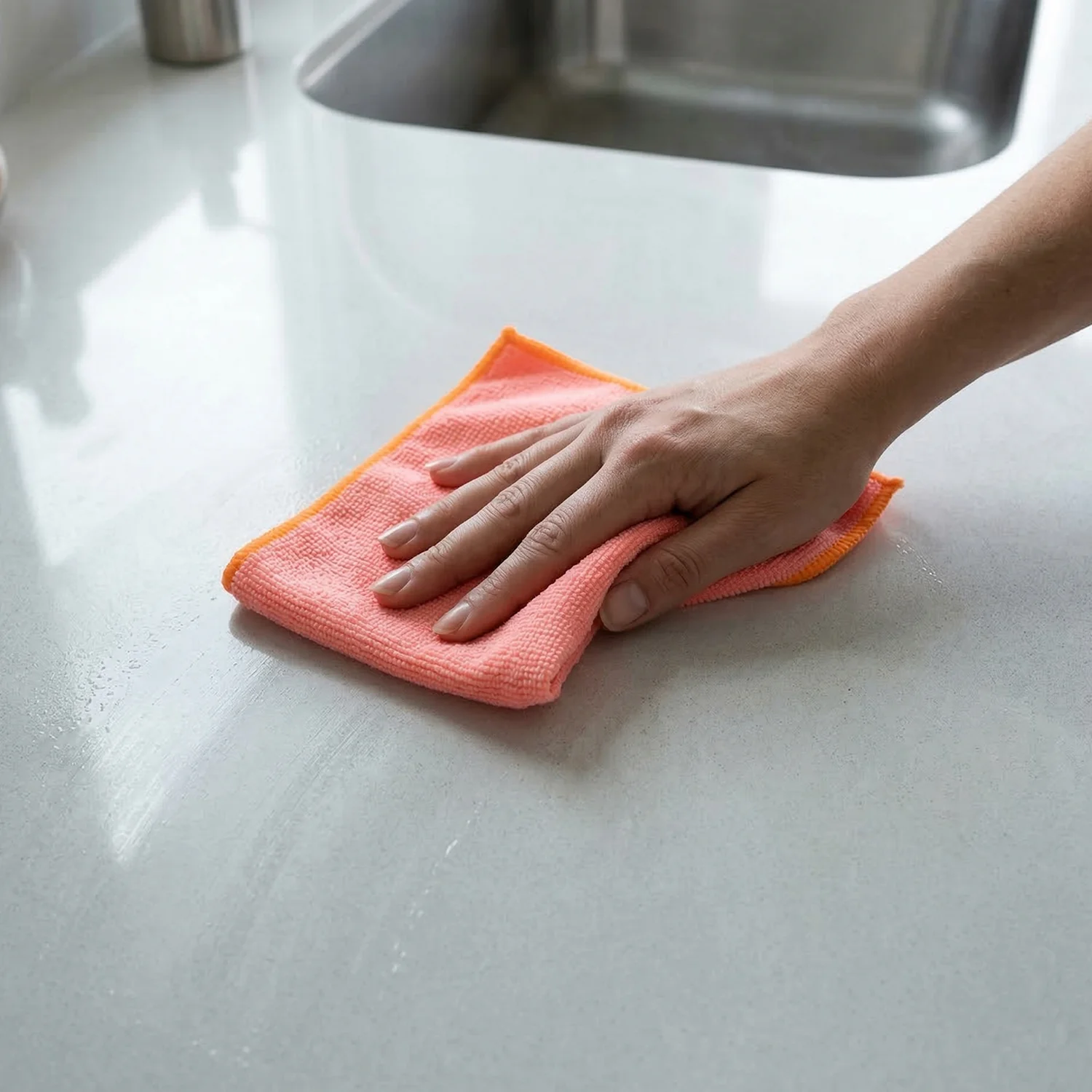 Multi-Purpose Microfiber Cleaning Cloth Set (4 Pc, 29x30 Cm) - Image 3