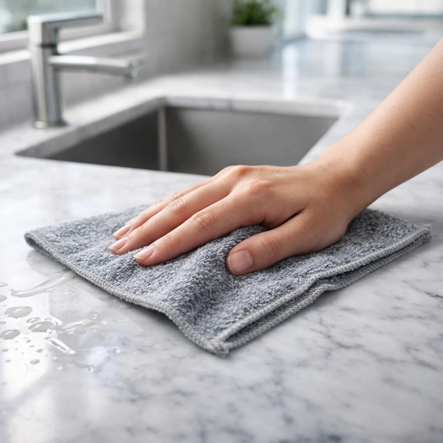 Multi Purpose Reusable Microfiber Cleaning Cloth 29x29 Cm (1 Pc) - Image 7