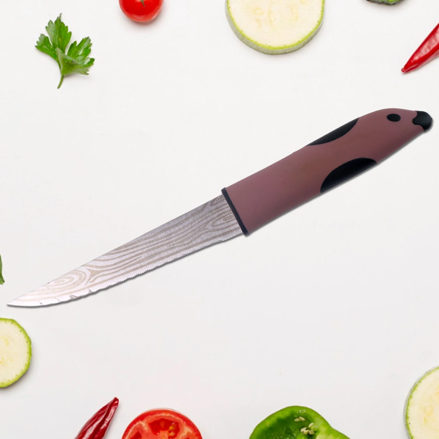 Multi-Purpose Stainless Steel Kitchen Cutting Knife (1 Pc) - Image 3