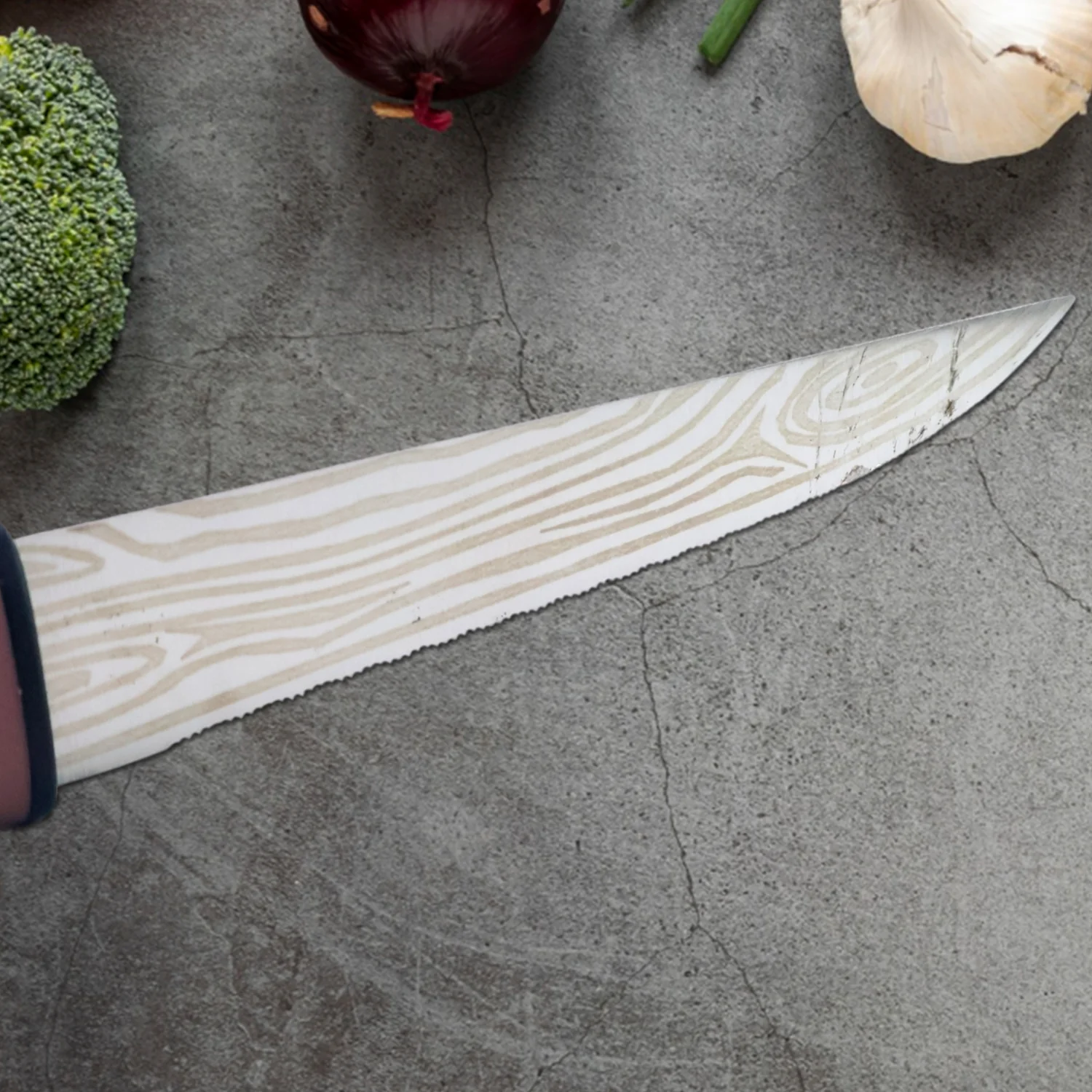 Multi-Purpose Stainless Steel Kitchen Cutting Knife (1 Pc) - Image 6