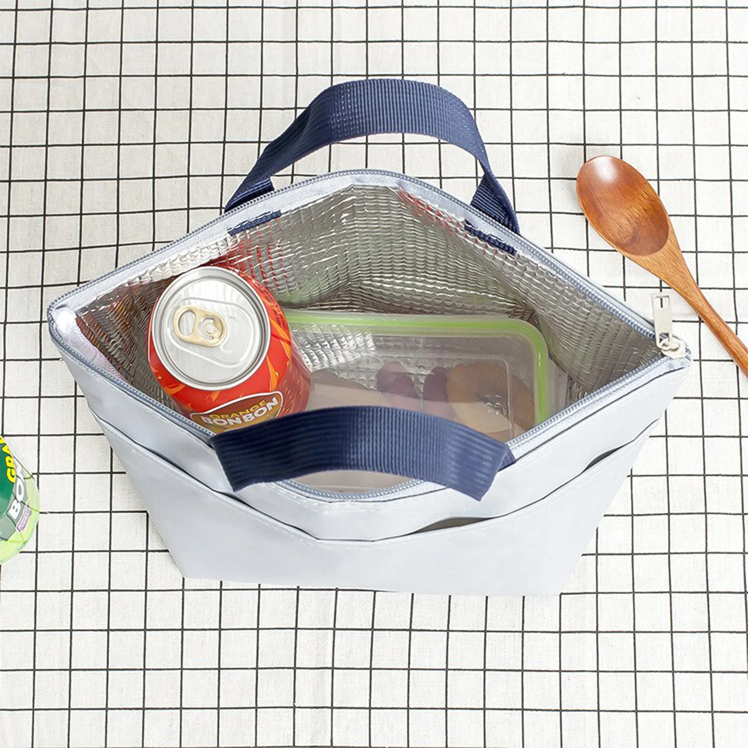 Multi-Purpose Travel Lunch Box Carrying Bag for Women, Men (1 Pc) - Image 4