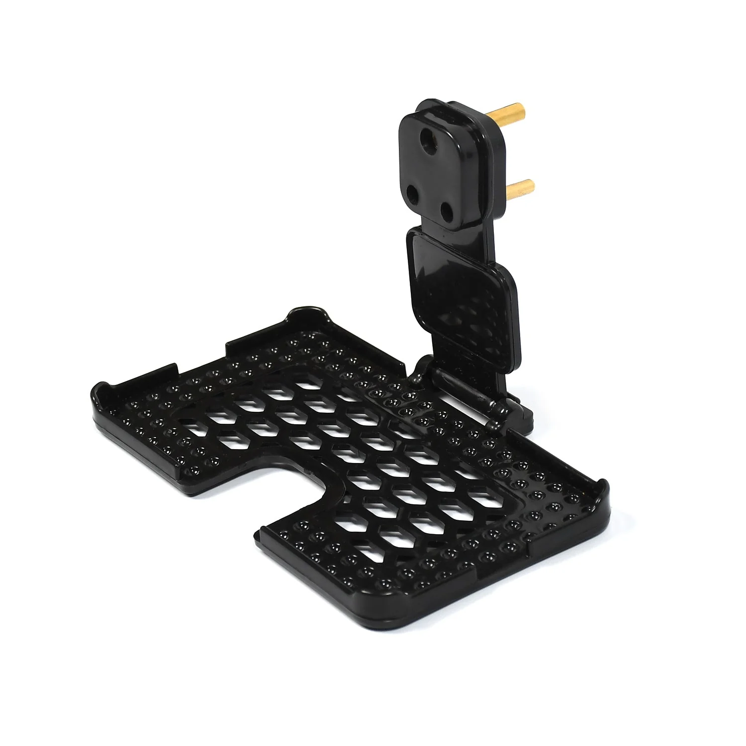 Multi-Purpose Wall Holder Stand for Charging Mobile (Black) - Image 12
