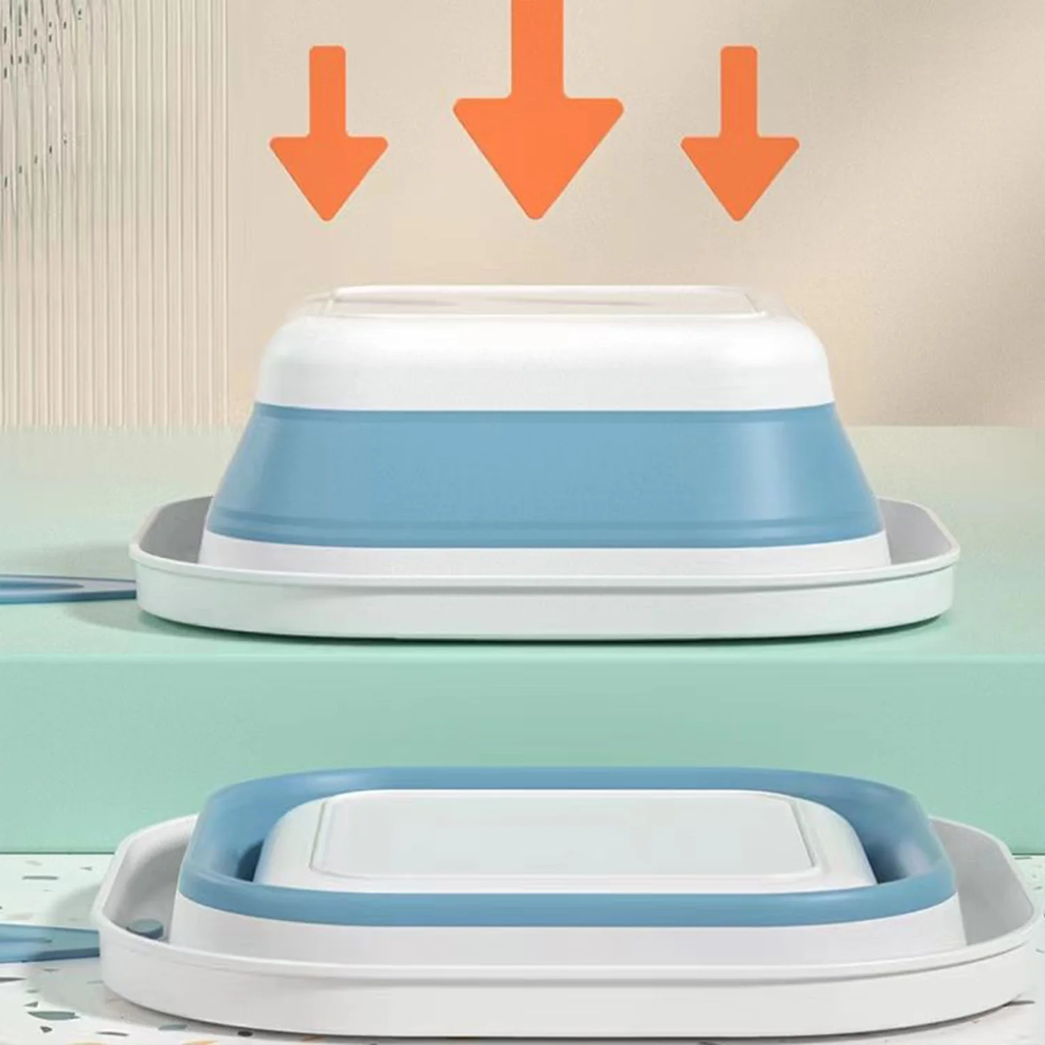 Foldable Baby Wash Basin ( 28×28 Cm) - Image 6