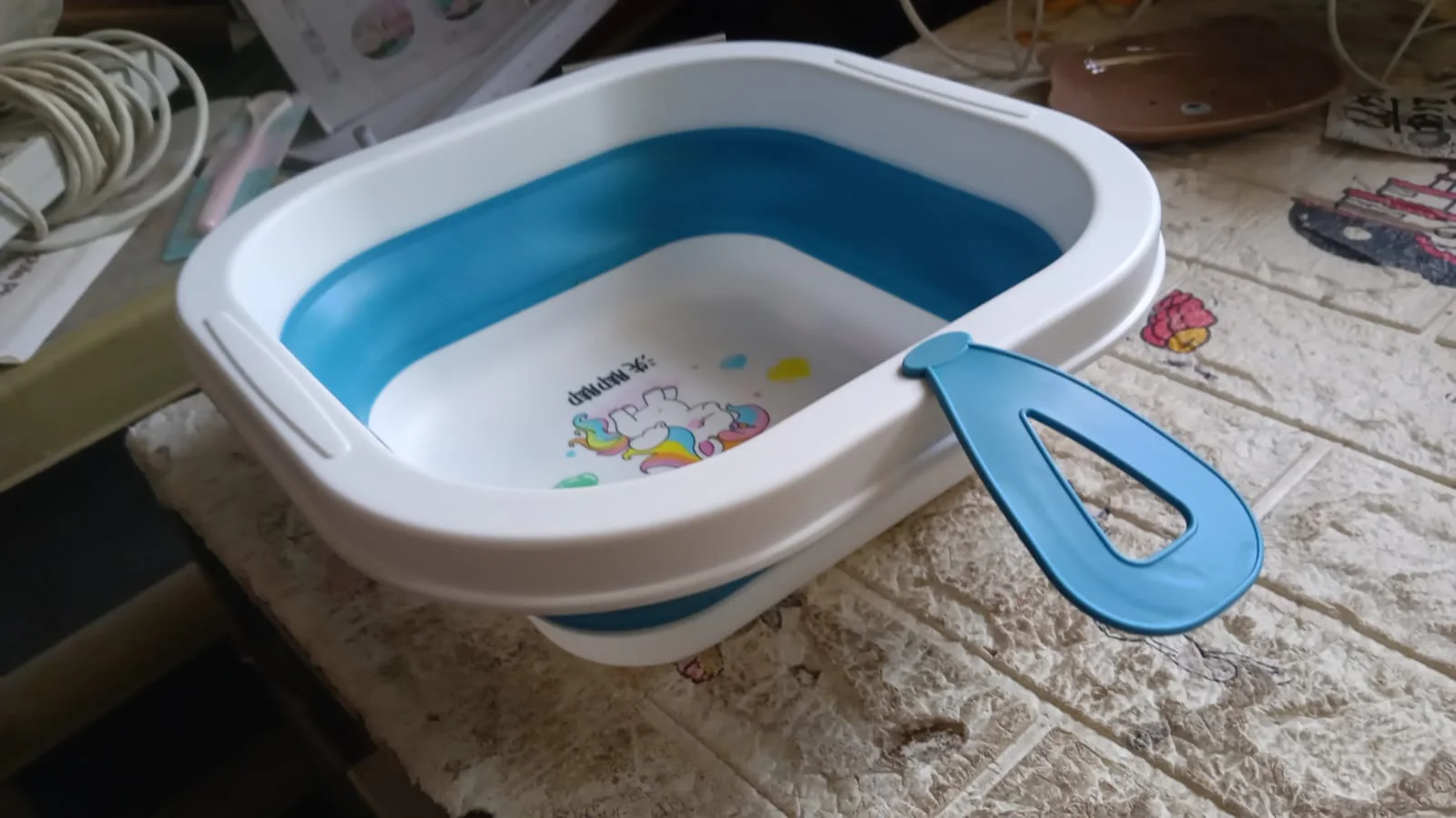 Foldable Baby Wash Basin ( 28×28 Cm) - Image 7