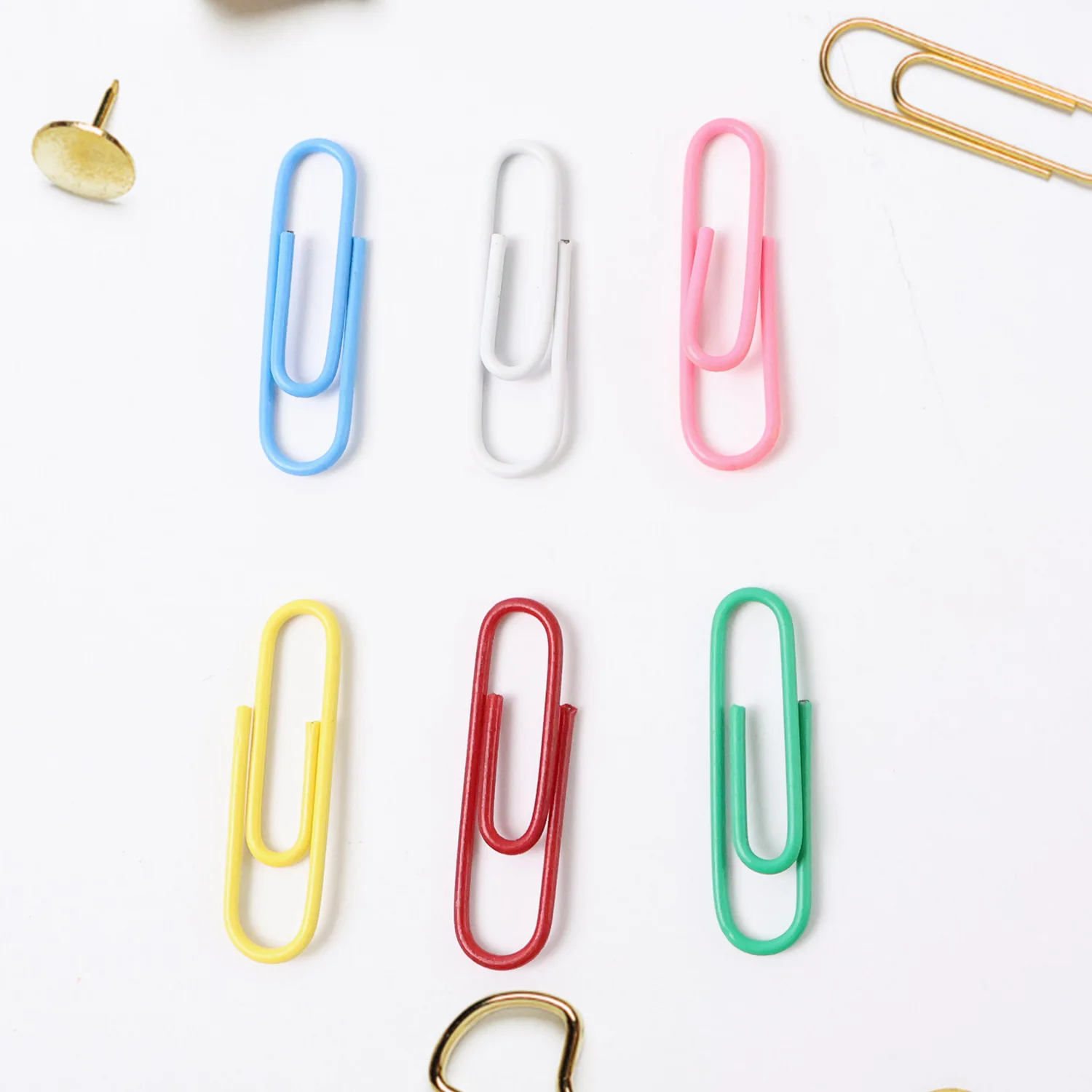 Multicolor-Coated Paper Clips Approx (230Pc Set) - Image 4