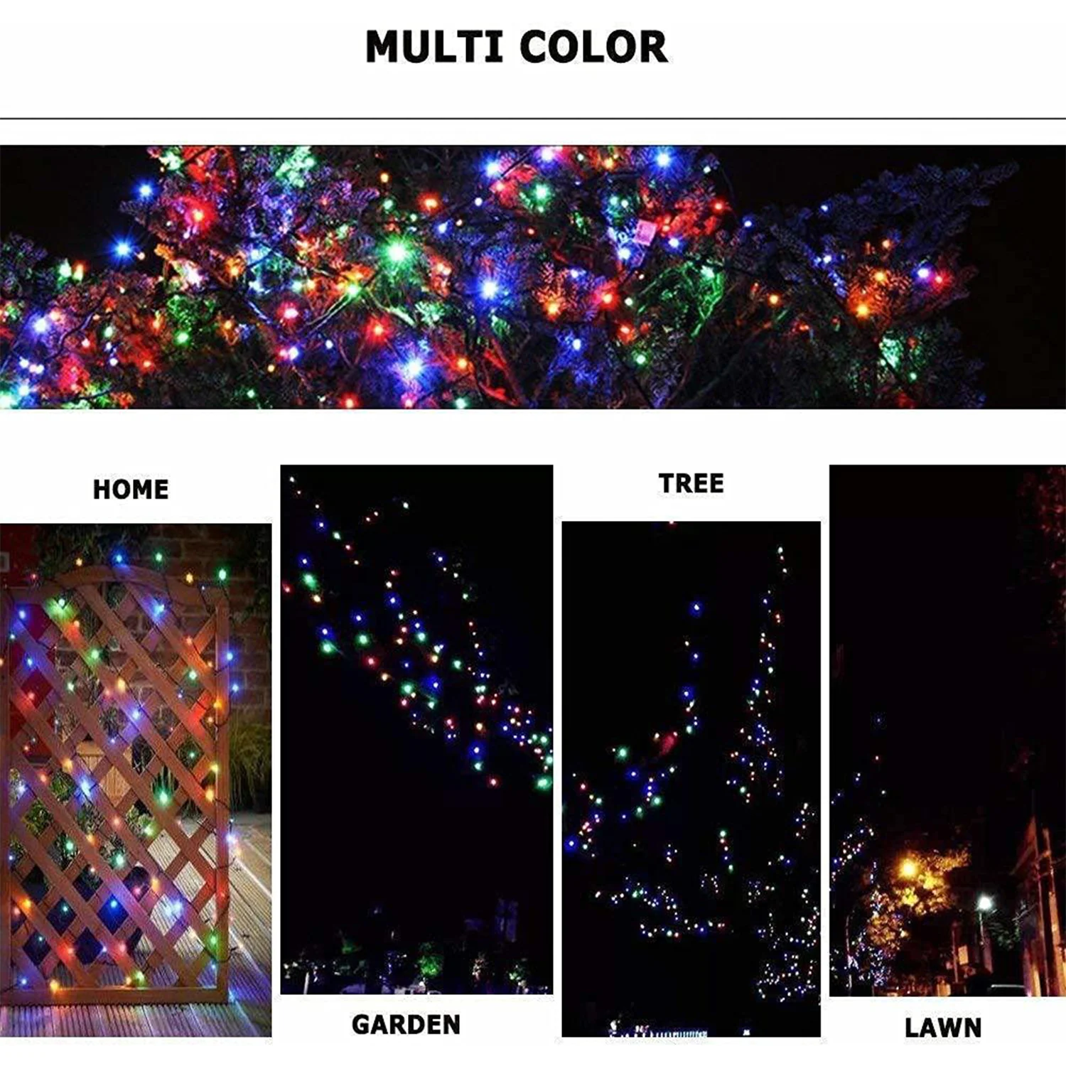 Multicolor Decorative LED String Fairy Lights (1 Pc / 13 mtr) - Image 3