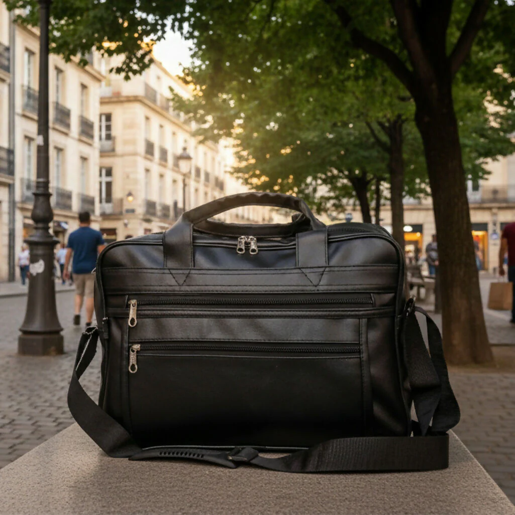 Multicolor Foam Laptop Bag – Office Travel Messenger Bag with Shoulder Strap - Image 4