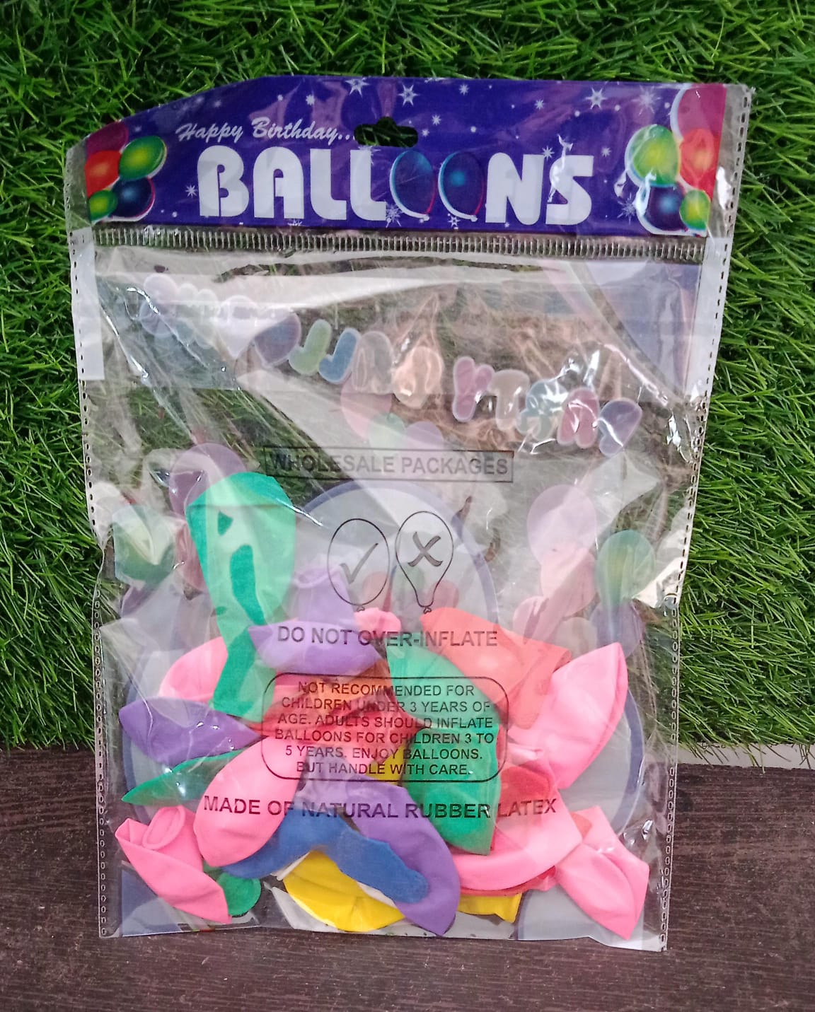 Multicolor Latex Balloons for Birthday & Anniversary Decor (24 Pcs) - Image 7