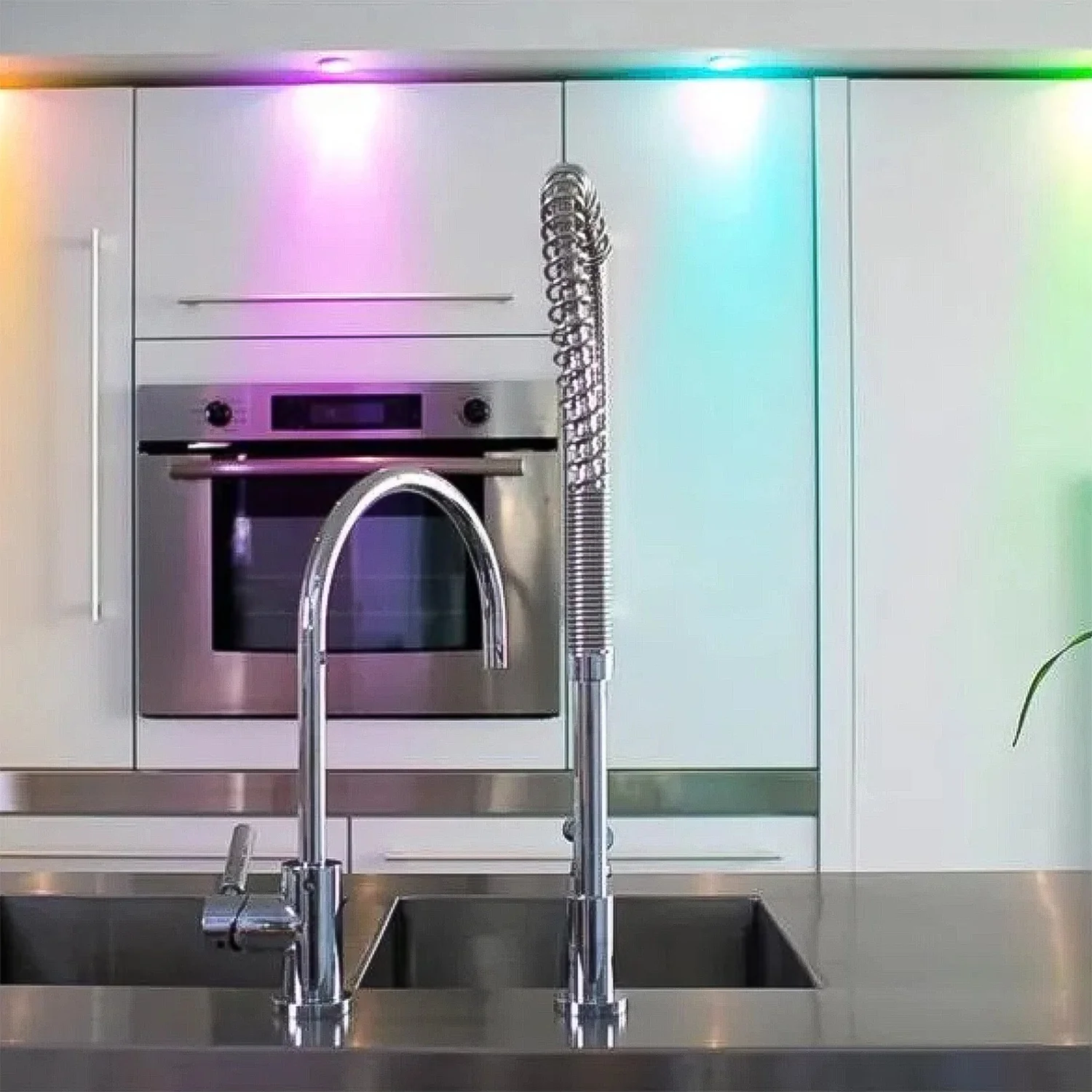 Multicolor Remote Control LED Touch Light Set - Image 3