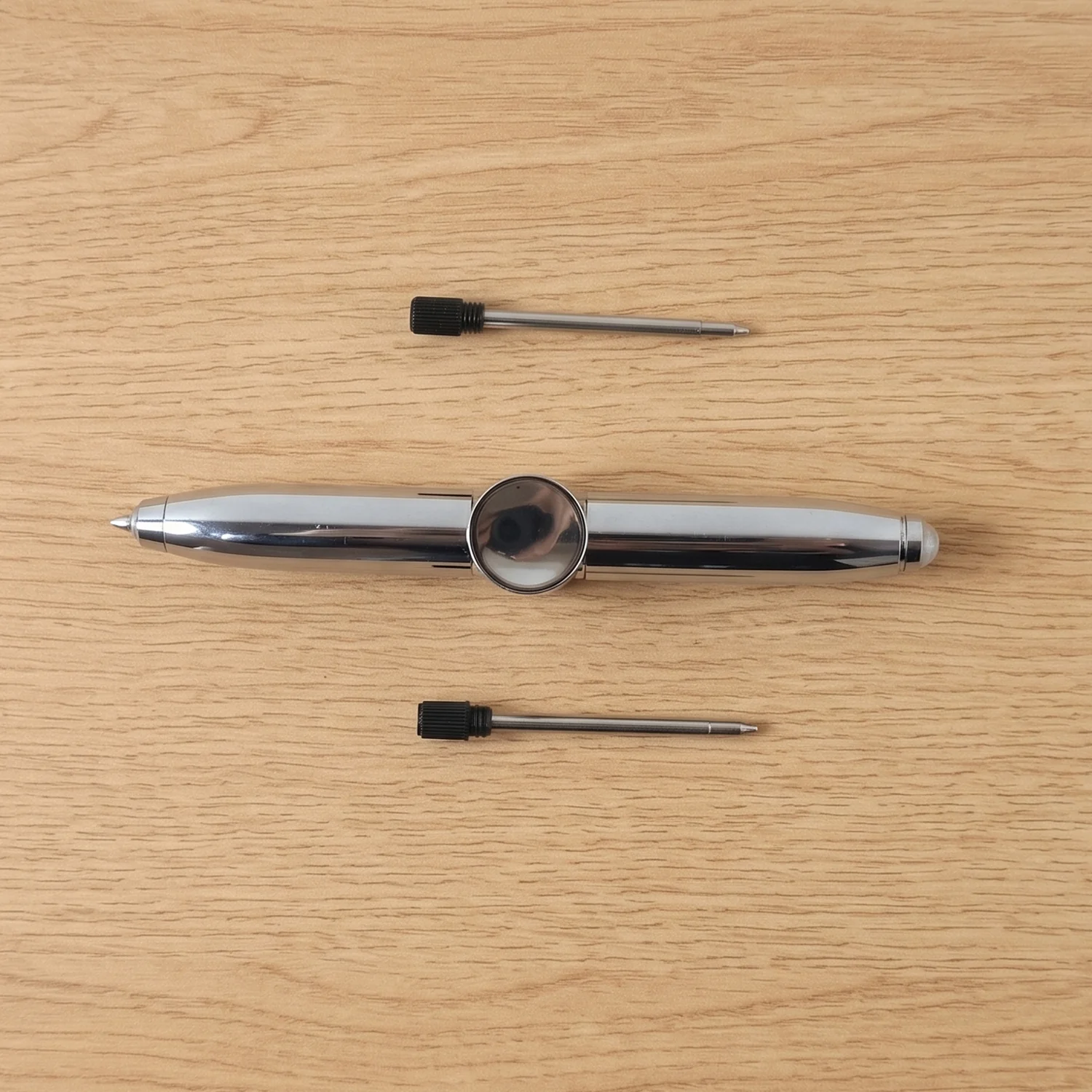 Multifunction Hand Spinner Pen with LED Light (1 Pc) - Image 8