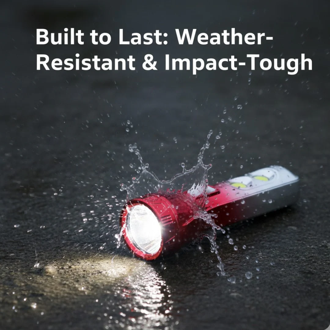 Multi Functional 3 LED Torchlight / Flashlight (1 Pc) - Image 5