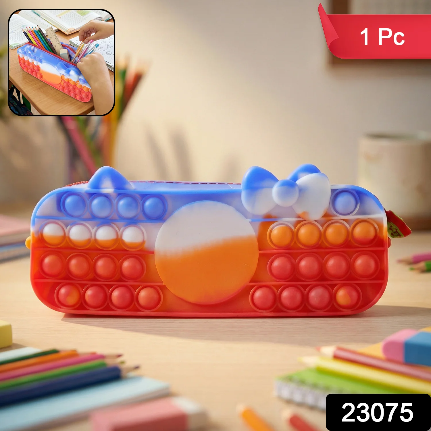 Multifunction Pop It Pencil Pouch (1 Pc) - Image 2