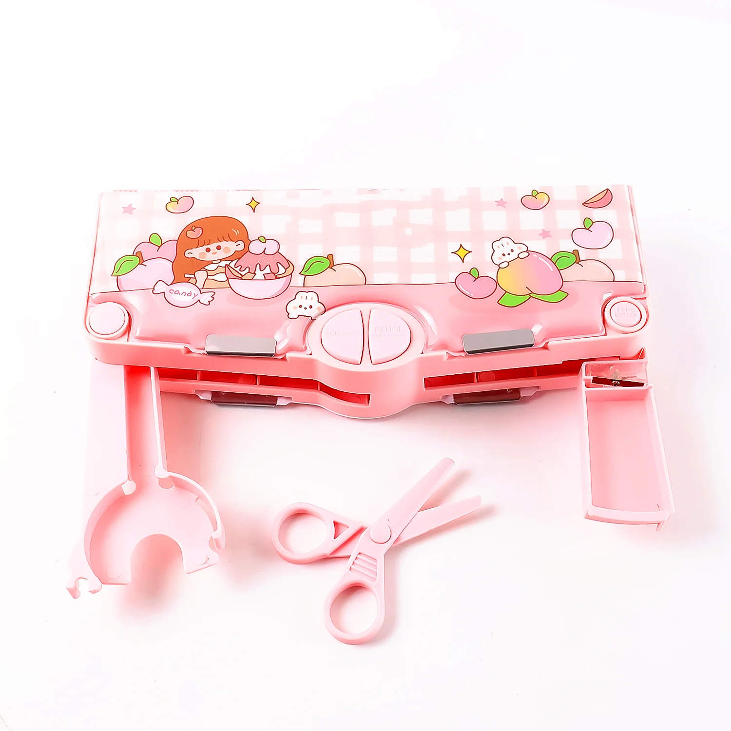 Multifunctional Cartoon Pencil Box (1 Pc) - Image 5