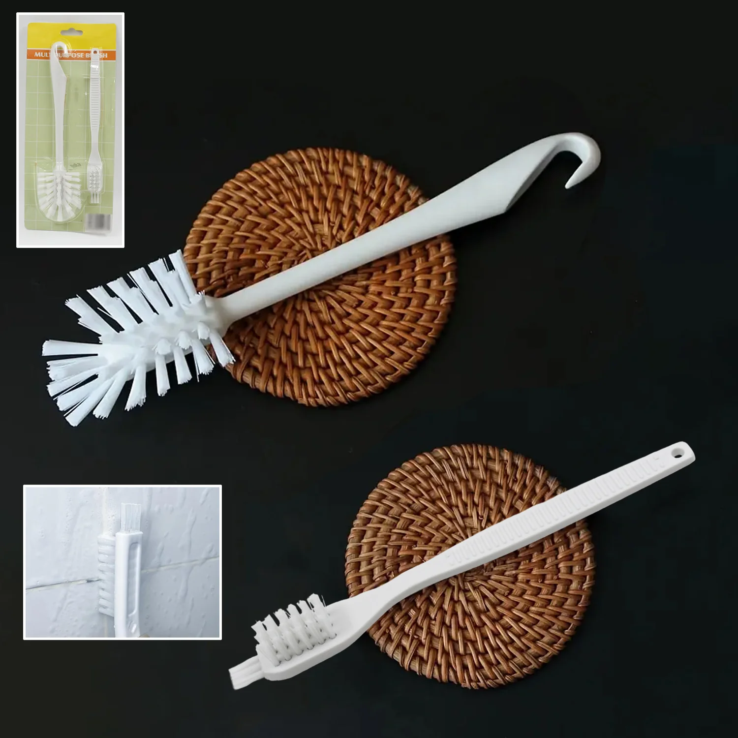 Multifunctional Cleaning Brush (2 Pcs Set) - Image 7