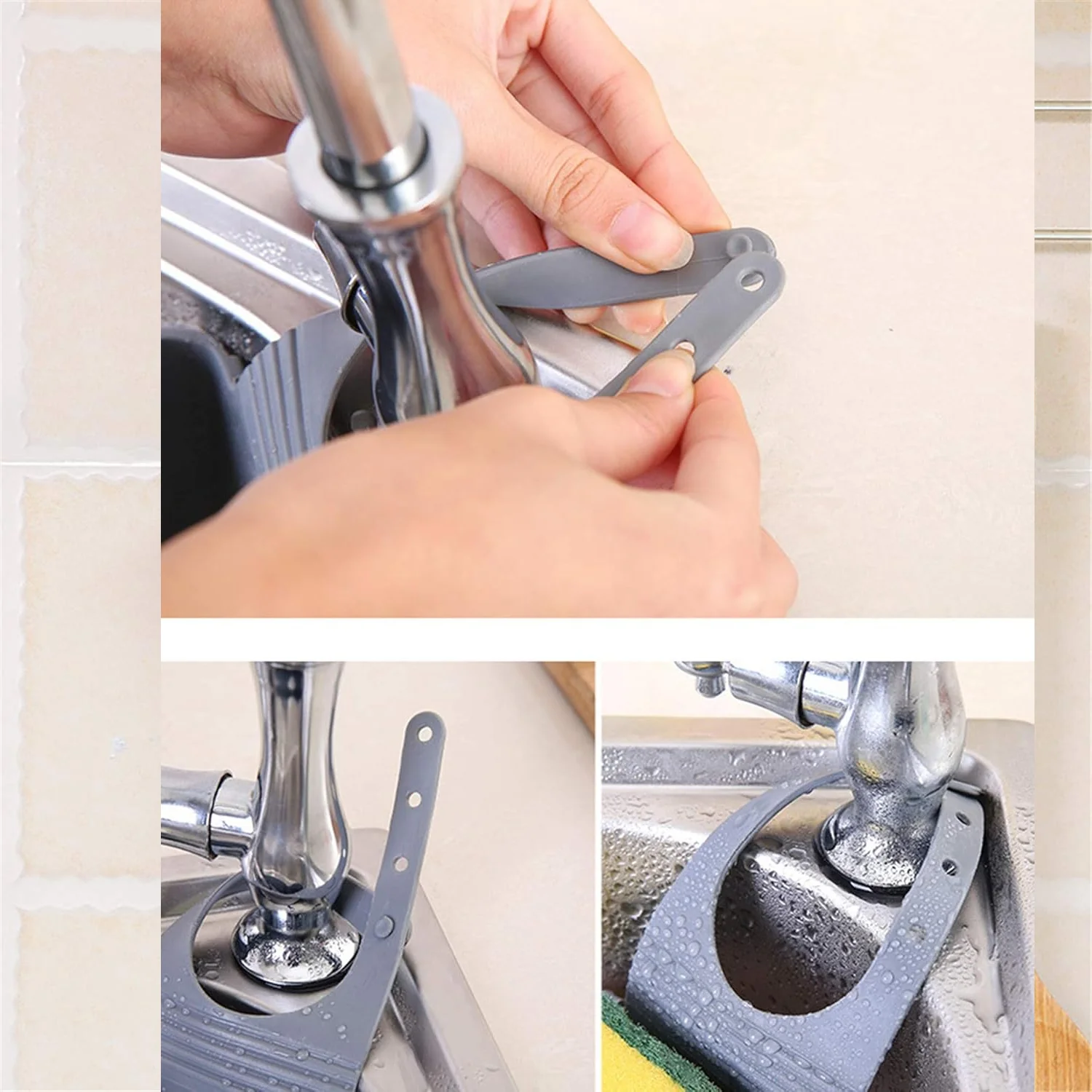 Multifunctional Kitchen Sink Organiser Kitchen Sink Caddy (1 Pc) - Image 5
