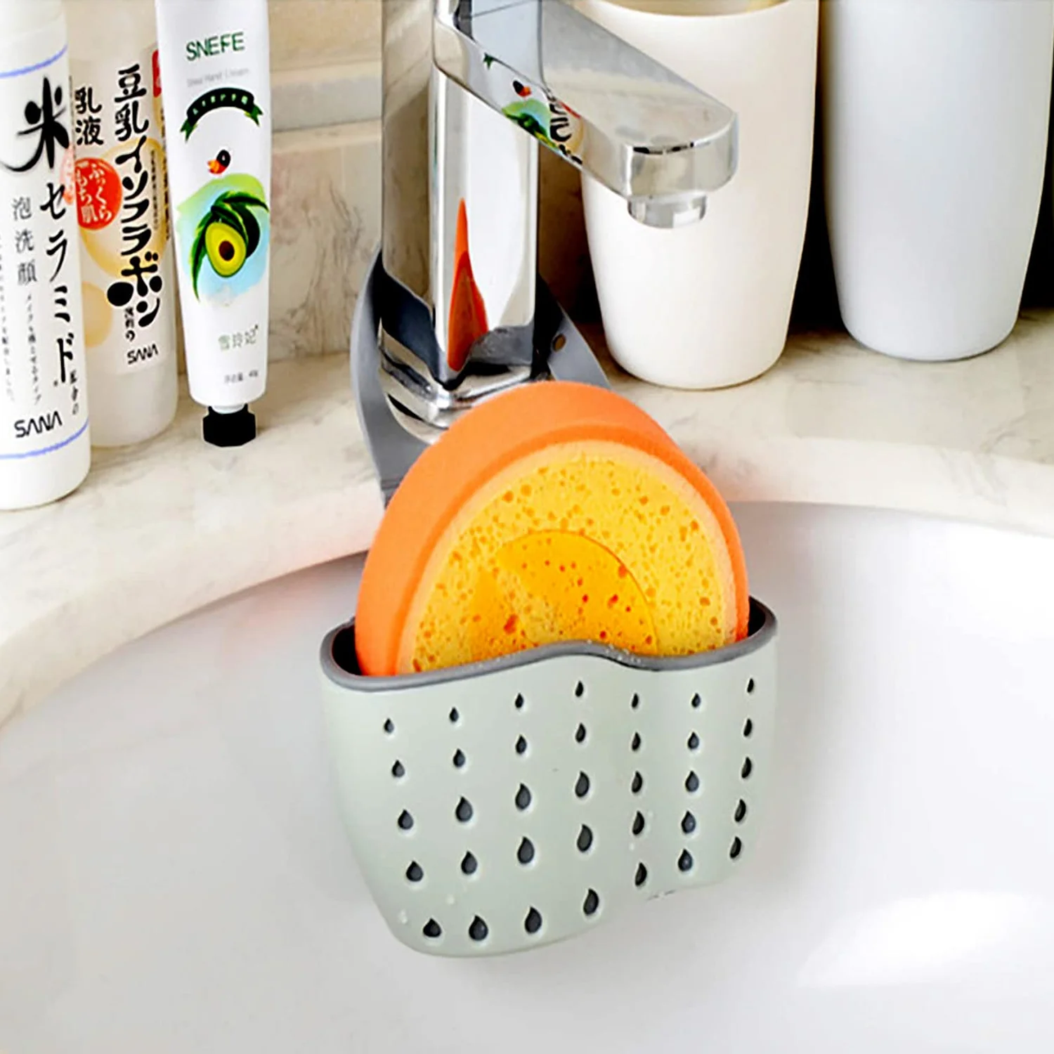 Multifunctional Kitchen Sink Organiser Kitchen Sink Caddy (1 Pc) - Image 7