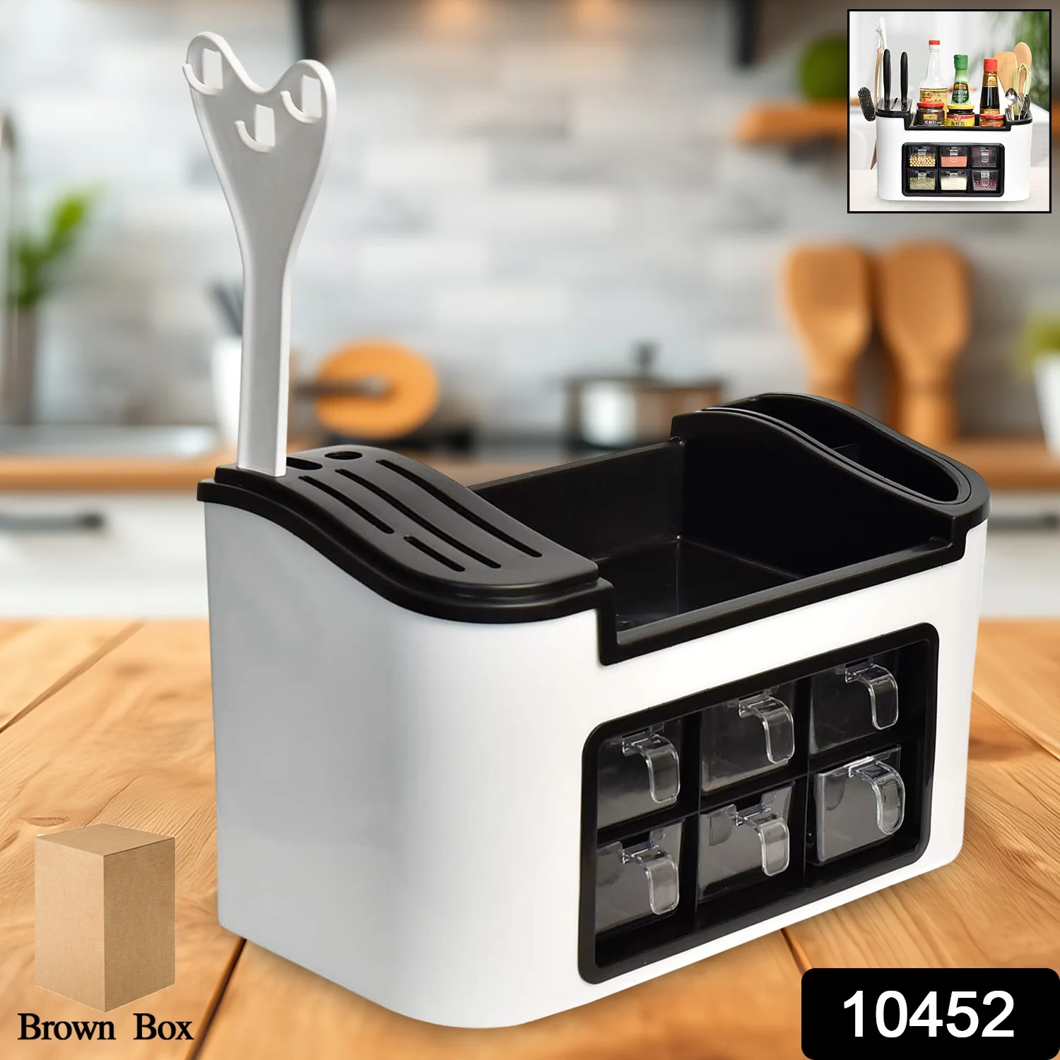 Multifunctional Kitchen Storage Organizer Rack - Image 2