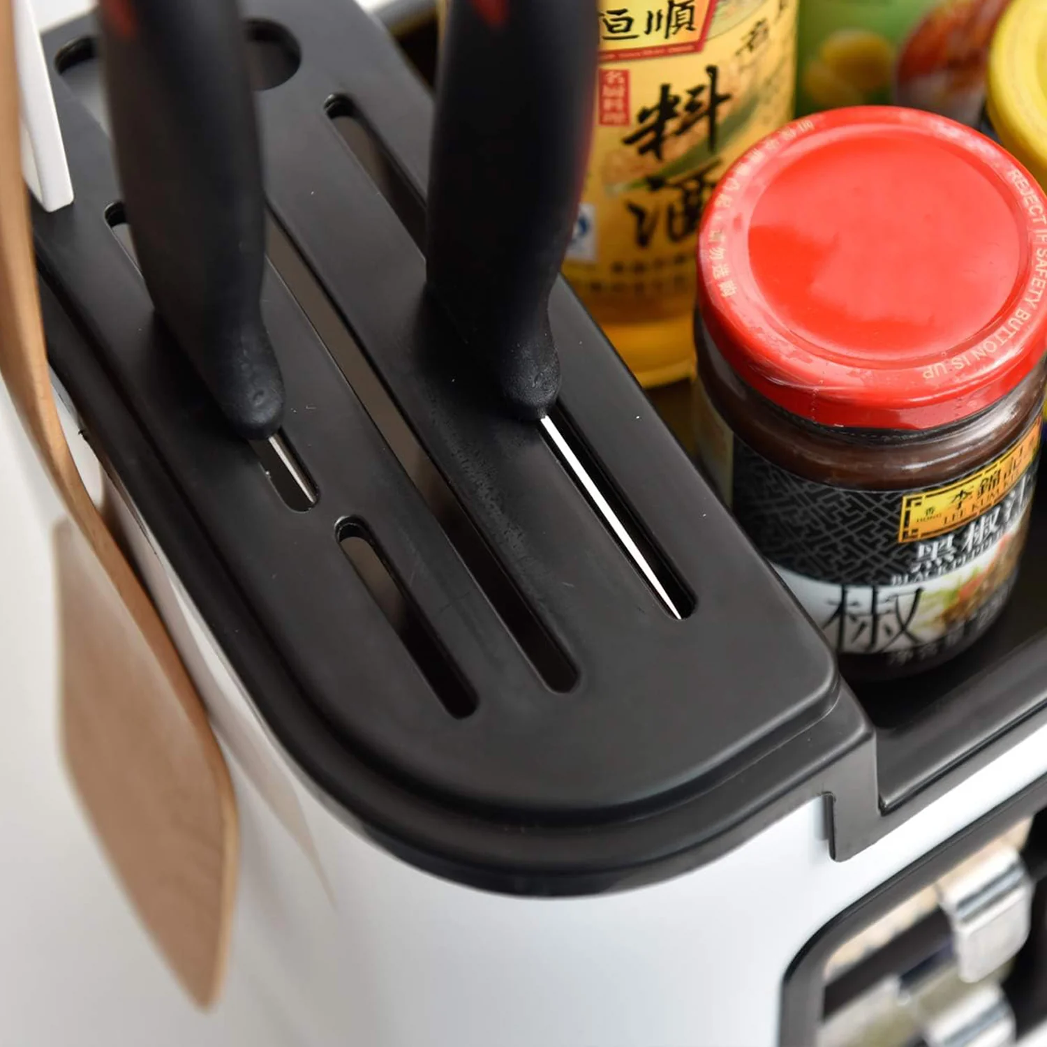 Multifunctional Kitchen Storage Organizer Rack - Image 8