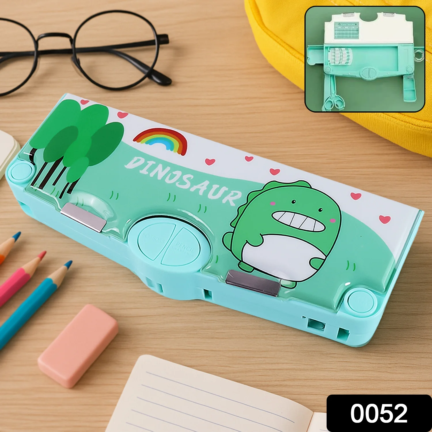 Multifunctional Pencil Box for Kids (Magnetic, Pop-Up) - Image 2