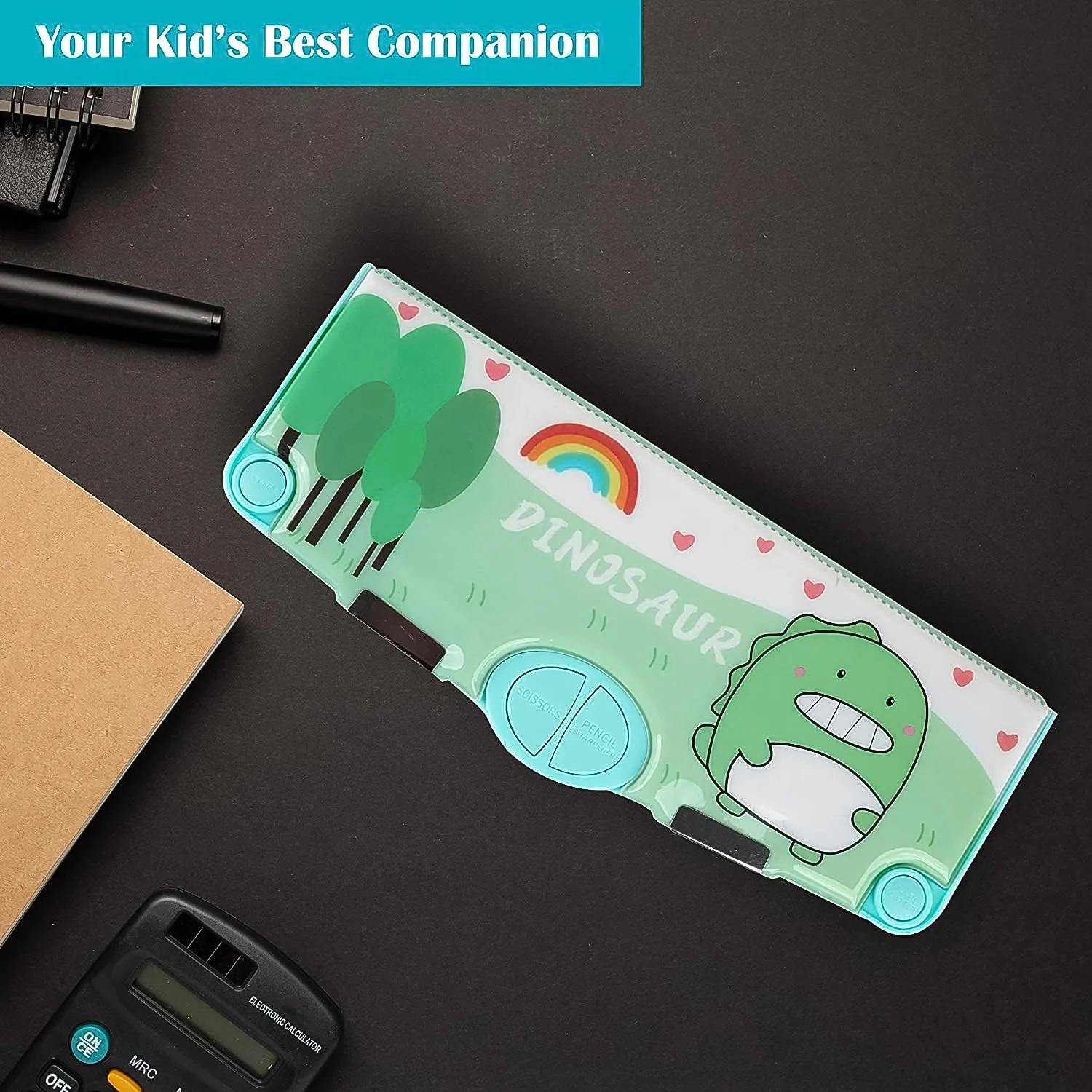Multifunctional Pencil Box for Kids (Magnetic, Pop-Up) - Image 6