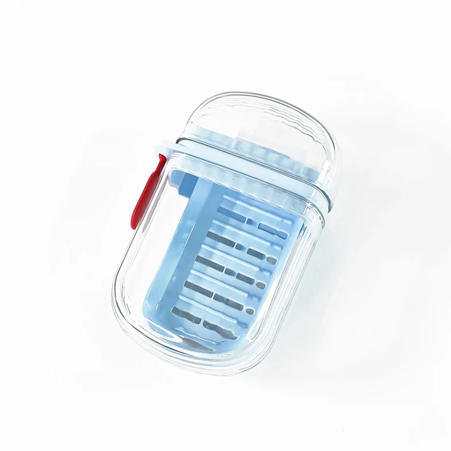 Multifunctional Soap Box with Drain Tray and Lock Clip, Sabudani (1 Pc) - Image 5