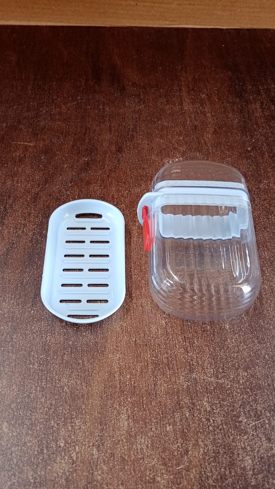Multifunctional Soap Box with Drain Tray and Lock Clip, Sabudani (1 Pc) - Image 8