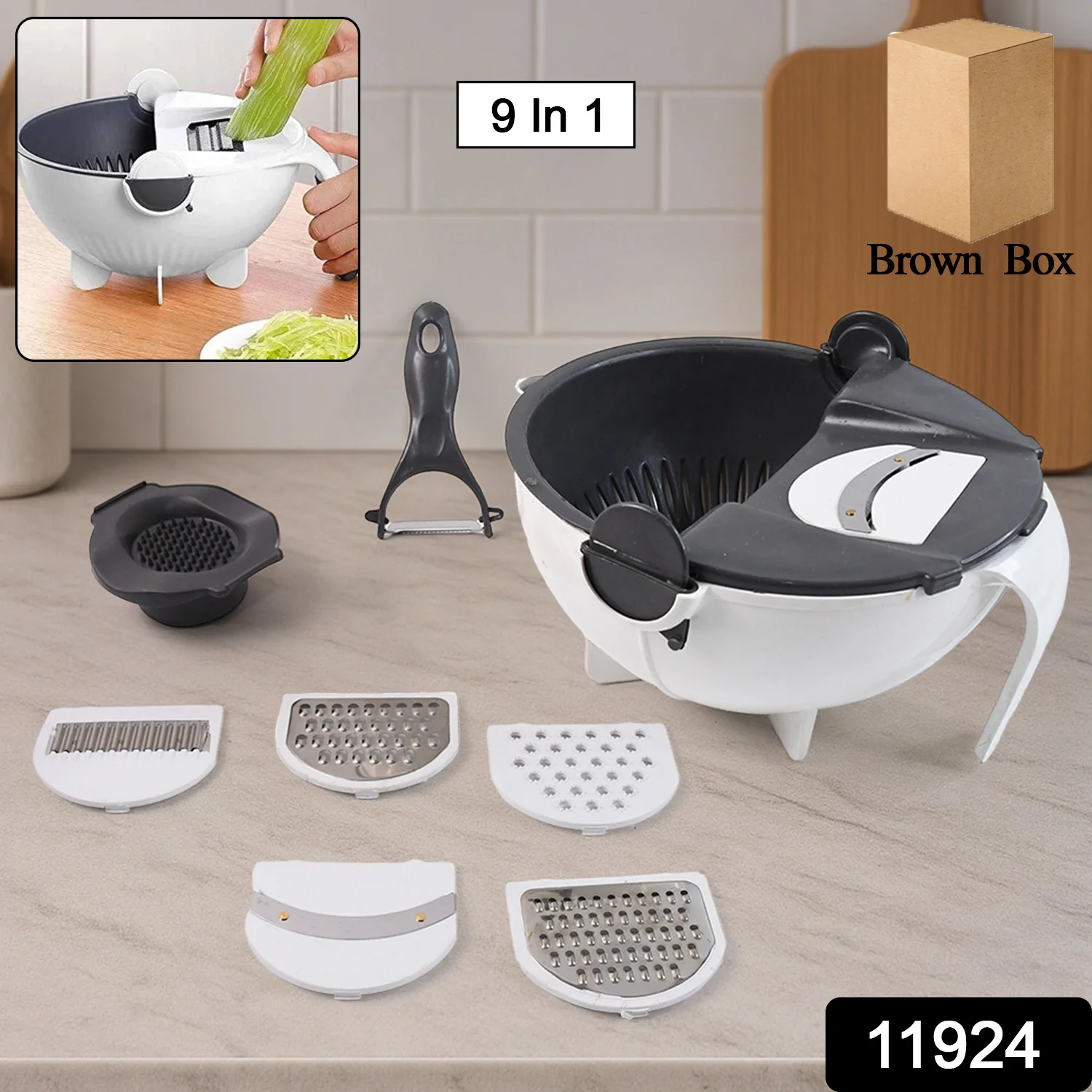 Multifunctional Vegetable Chopper (9 IN 1) - Image 2