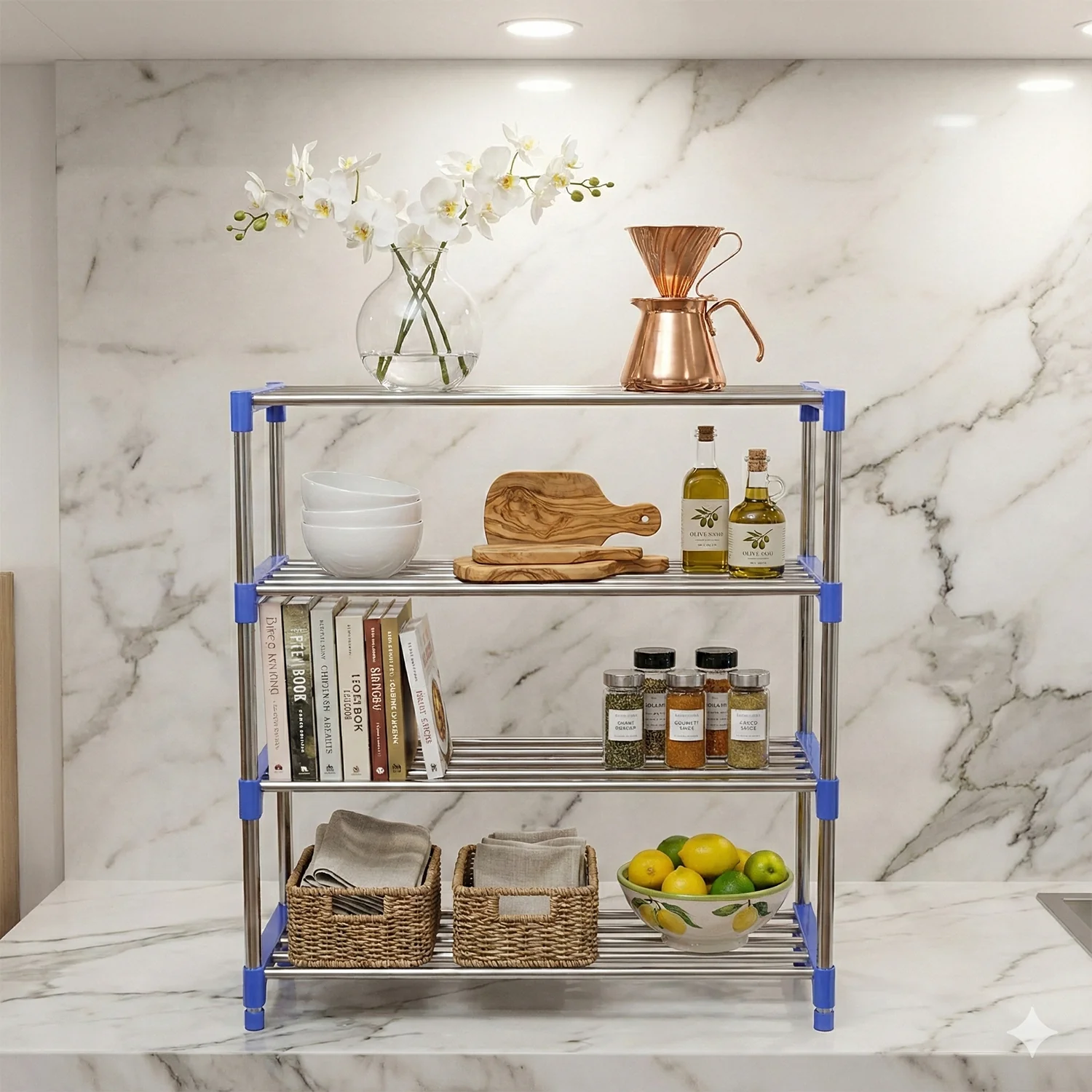 Multipurpose 4-Layer Shoe Rack Organizer Set - Image 6