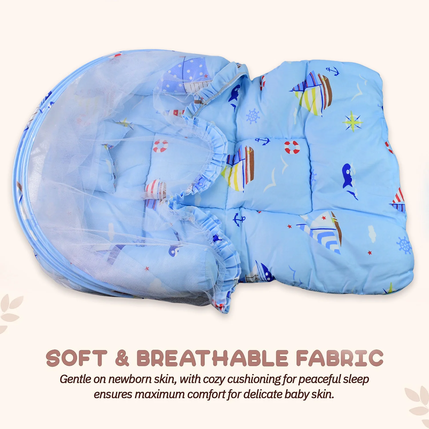 Multipurpose Baby Play Gym and Sleeping Mat (Mix Design / 1 Pc) - Image 7