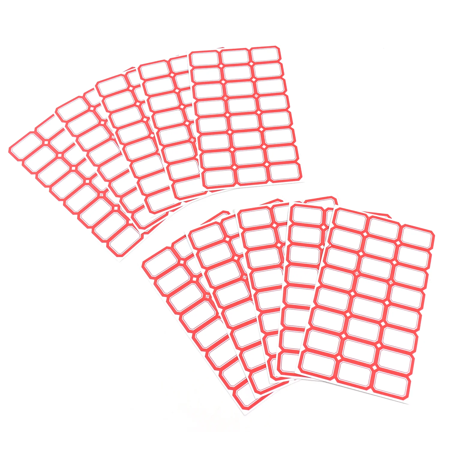 Multipurpose Blank Label Sticker Sheets Pack of Sheets (10 Sheet Set) - Image 4