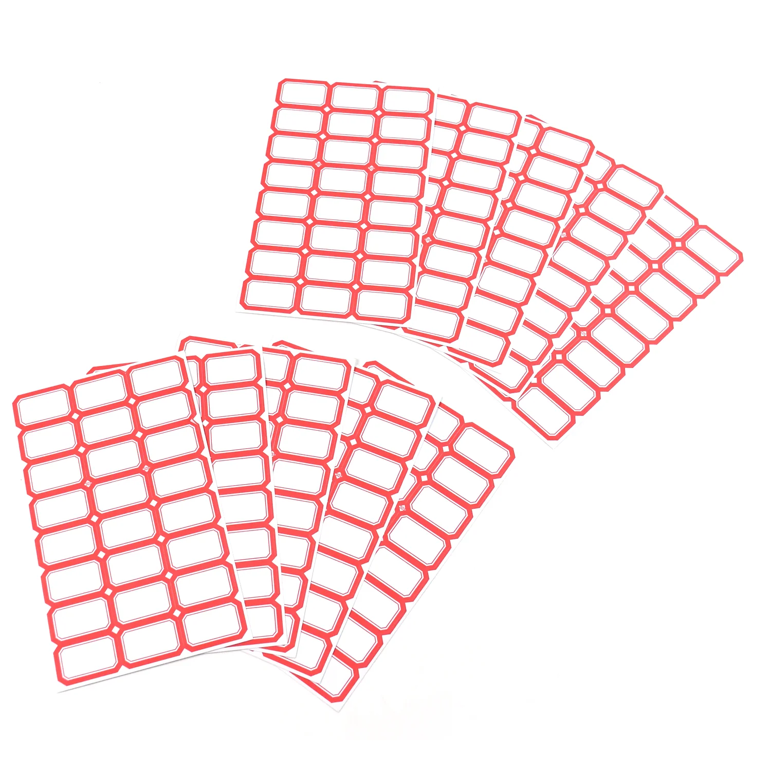 Multipurpose Blank Label Sticker Sheets Pack of Sheets (10 Sheet Set) - Image 5