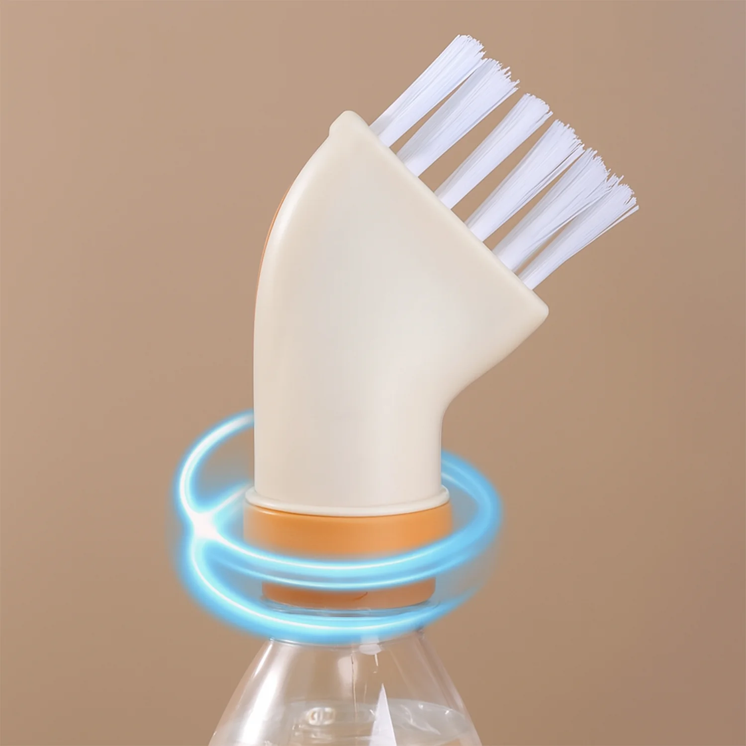 Multipurpose Bottle-Attachable Cleaning Brush for Kitchen and Bathroom (1 Pc) - Image 3