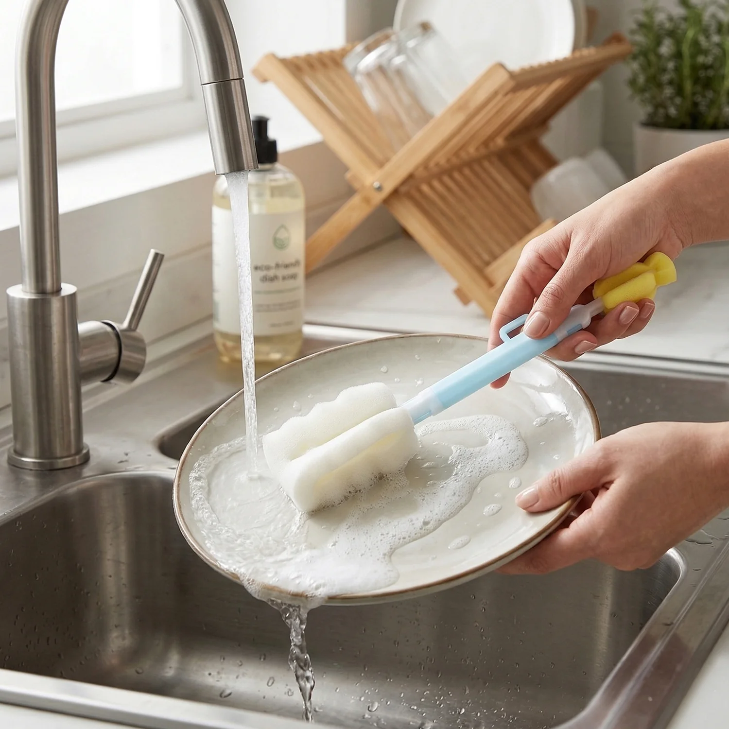 Multipurpose Bottle Cleaning Brush (1 Pc) - Image 5