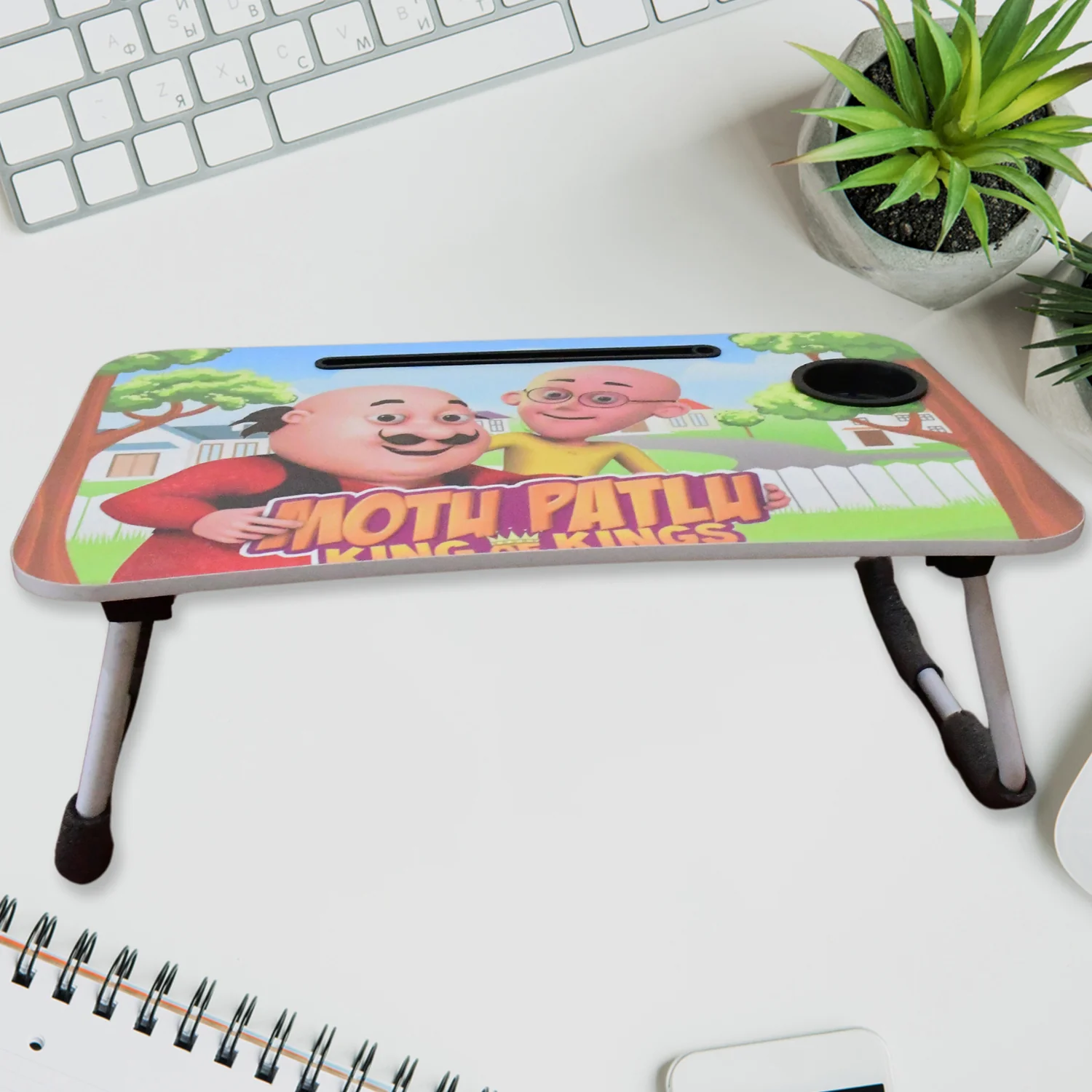 Multipurpose Writing Homework Table with Cartoon Print (1 Pc / Mix Design) - Image 6