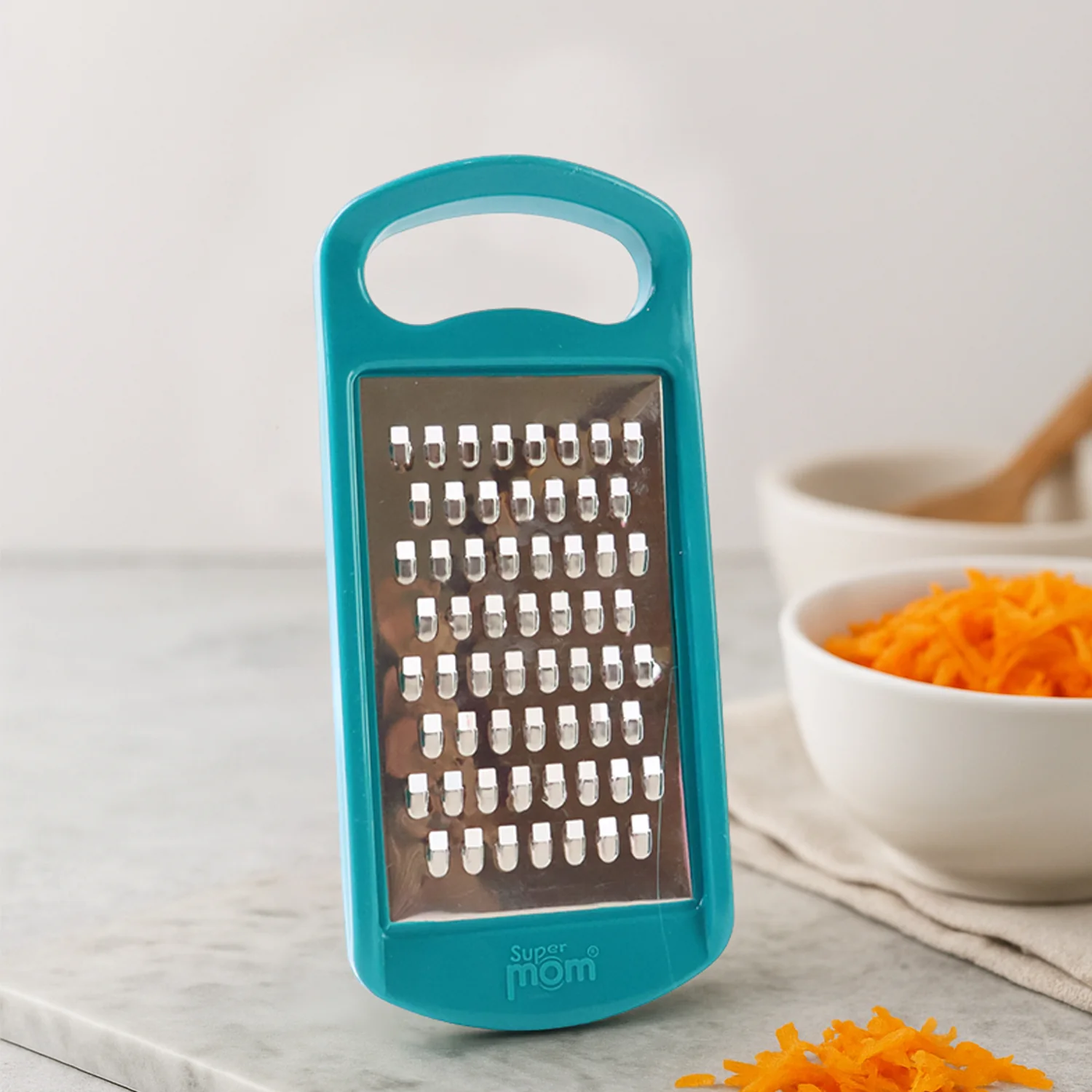Supermom Multipurpose Cheese & Vegetable Grater (1 Pc) - Image 7