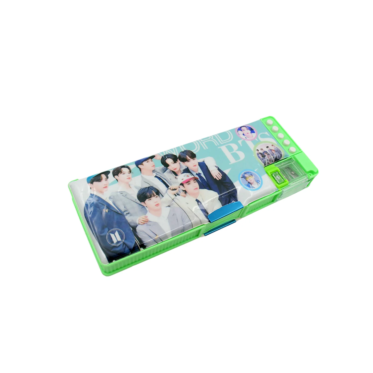 Multipurpose Compass Box (2 Compartments): Cartoon Pencil Case for Kids - Image 6