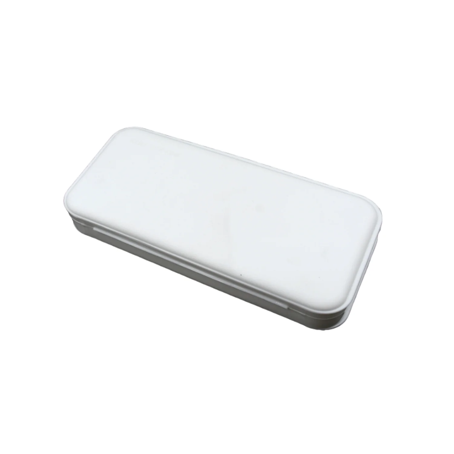 Multipurpose White Compass Pencil Box – 3-Compartment School Case, Ideal Gift for Kids - Image 4
